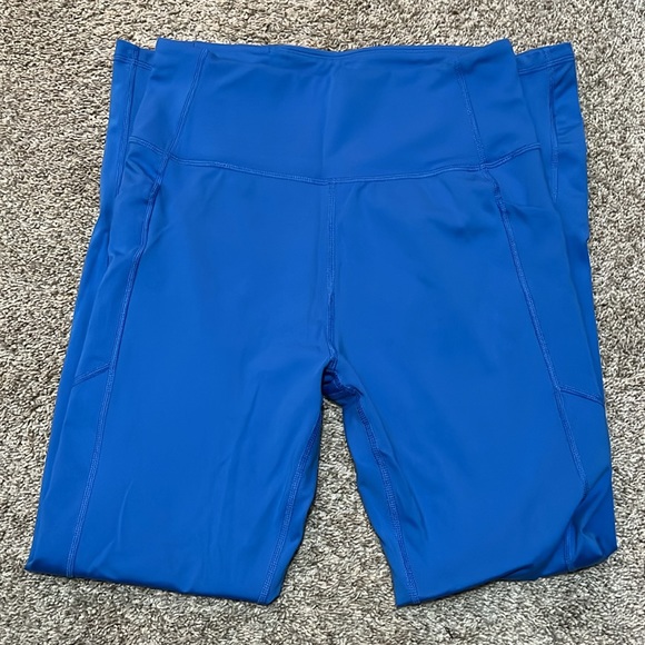 Figs Underscrub leggings Capri Blue Size M - Picture 4 of 10